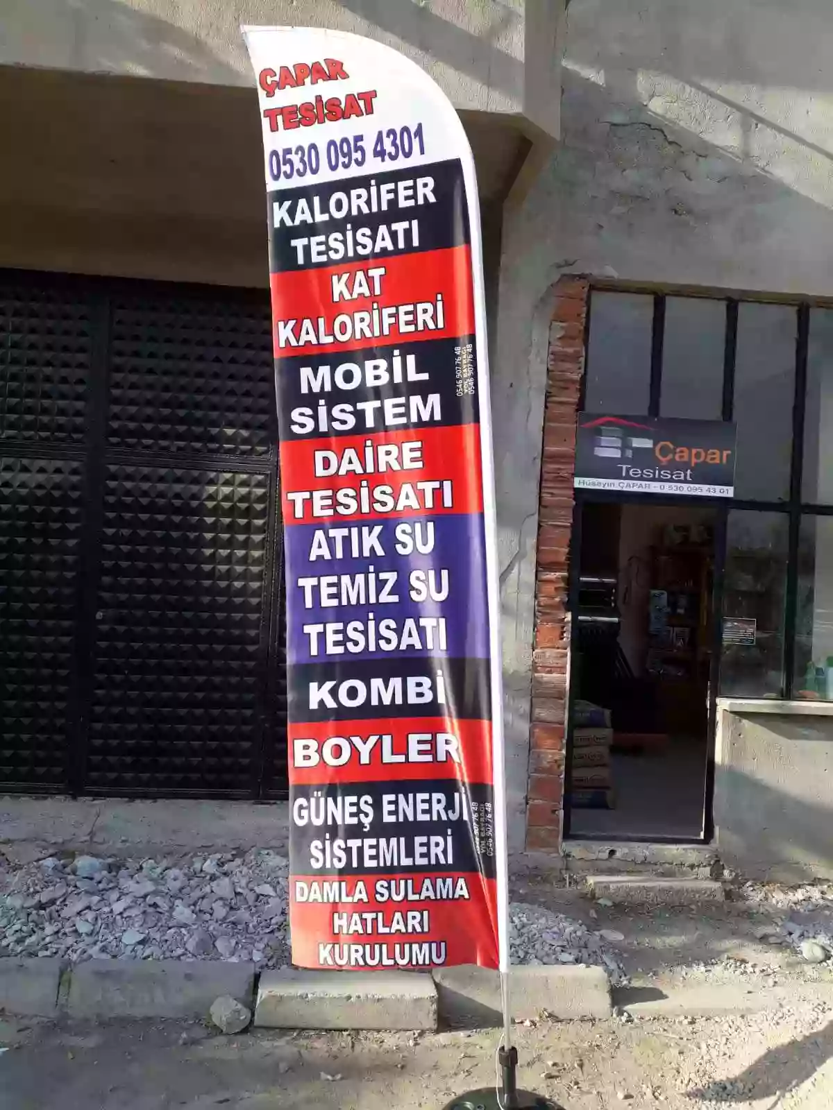 Tesisatçı Yelken Bayrağı-7